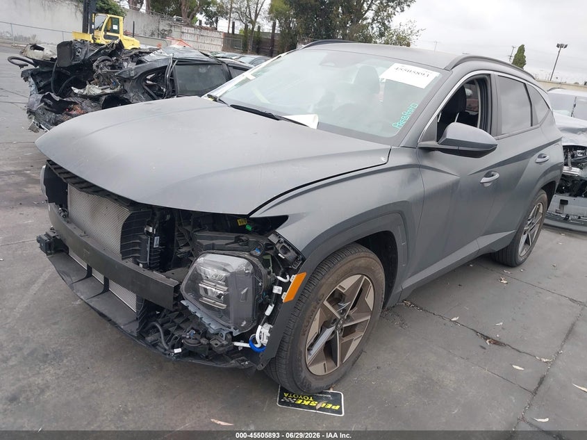 2025 Hyundai Tucson VIN 5NMJB3DE7SH529504 IAAI salvage auction — RIGHT FRONT, Salvage Title, sold $8,000 on 2026-07-12 (photo 2)