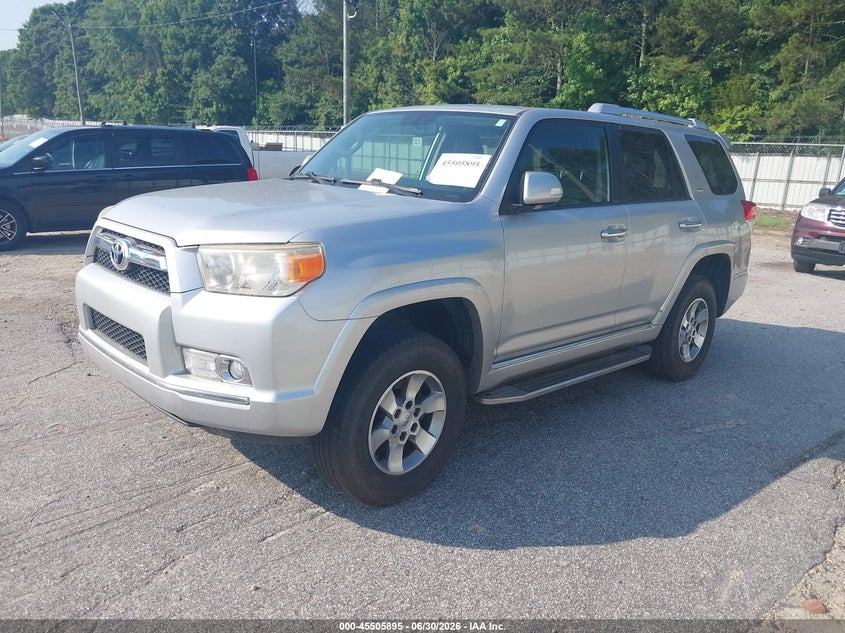 2013 Toyota 4runner VIN JTEZU5JR9D5055895 IAAI salvage auction — WATER/FLOOD, Salvage (Idaho), sold $3,050 on 2026-07-30 (photo 2)