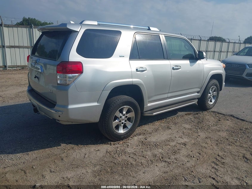 2013 Toyota 4runner VIN JTEZU5JR9D5055895 IAAI salvage auction — WATER/FLOOD, Salvage (Idaho), sold $3,050 on 2026-07-30 (photo 4)