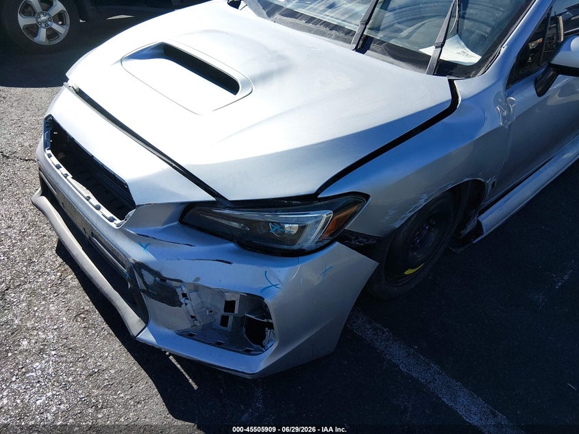 2021 Subaru Wrx sti VIN JF1VA2W60M9810679 IAAI salvage auction — SIDE, Salvage (California), sold $6,200 on 2026-08-02 (photo 6)