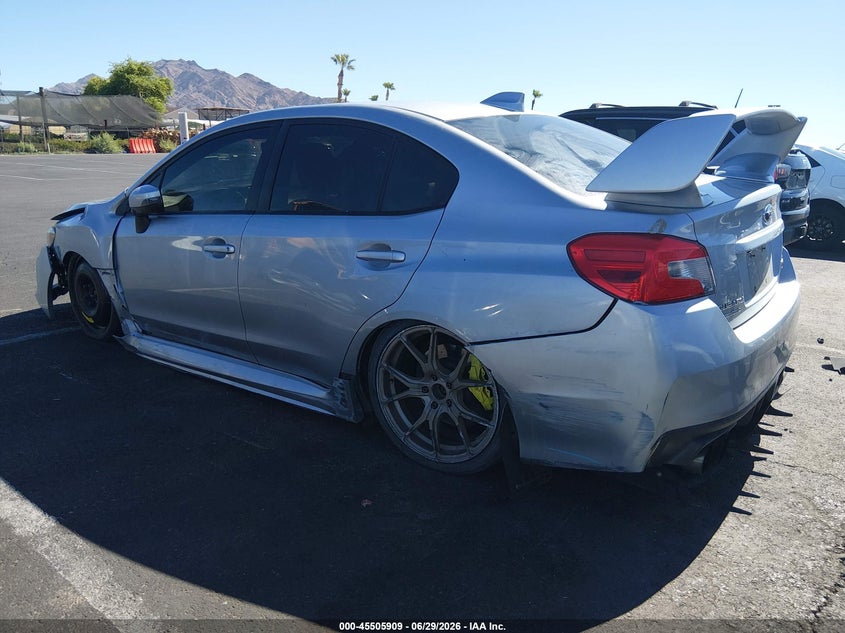 2021 Subaru Wrx sti VIN JF1VA2W60M9810679 IAAI salvage auction — SIDE, Salvage (California), sold $6,200 on 2026-08-02 (photo 3)