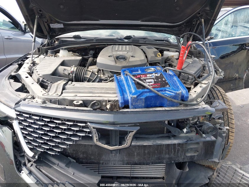 2021 Cadillac Ct4 VIN 1G6DF5RL0M0116740 IAAI salvage auction — FRONT END, Salvage (Illinois), sold $0 on 2026-09-16 (photo 9)