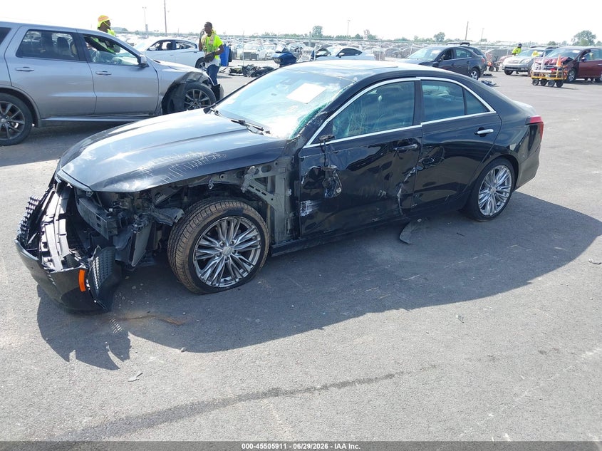 2021 Cadillac Ct4 VIN 1G6DF5RL0M0116740 IAAI salvage auction — FRONT END, Salvage (Illinois), sold $0 on 2026-09-16 (photo 2)
