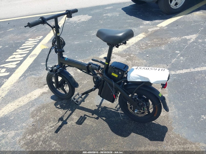 2025 Apyear E-bike with 576wh removable battery VIN BS369020251028004 IAAI salvage auction — FRONT END, Bill Of Sale (Florida), sold $25 on 2026-07-23 (photo 3)
