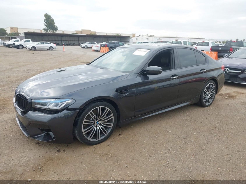 2017 BMW 5er VIN WBAJE5C39HG916006 IAAI salvage auction — LEFT FRONT, Salvage Title, sold $9,200 on 2026-07-29 (photo 2)