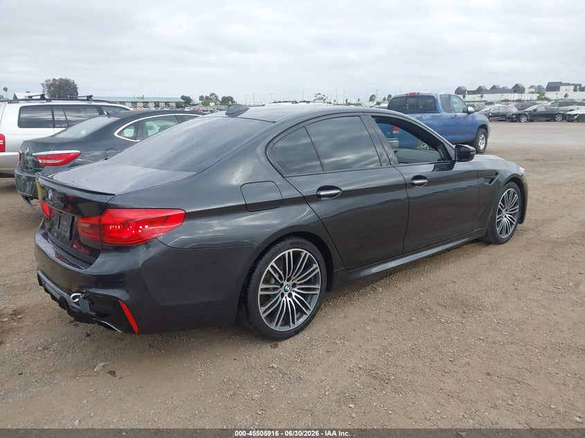 2017 BMW 5er VIN WBAJE5C39HG916006 IAAI salvage auction — LEFT FRONT, Salvage Title, sold $9,200 on 2026-07-29 (photo 4)
