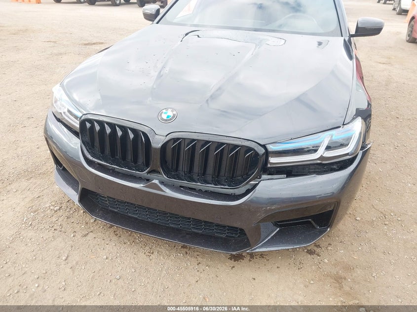 2017 BMW 5er VIN WBAJE5C39HG916006 IAAI salvage auction — LEFT FRONT, Salvage Title, sold $9,200 on 2026-07-29 (photo 6)