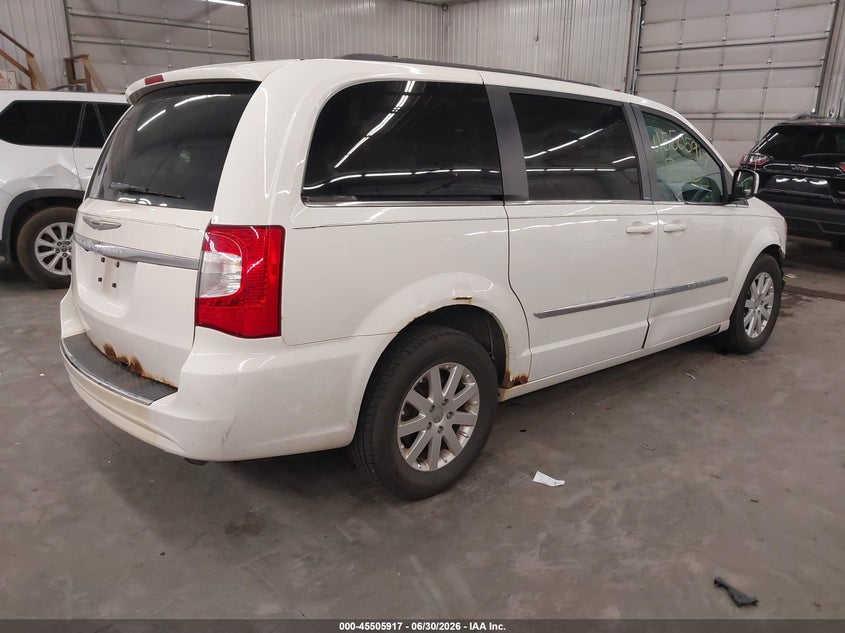 2013 Chrysler Town & country VIN 2C4RC1BG9DR780459 IAAI salvage auction — FRONT END, Salvage Title, sold $275 on 2026-07-28 (photo 4)