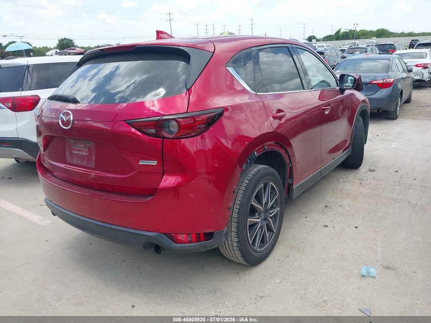 2017 Mazda Cx-5 VIN JM3KFADL0H0219402 IAAI salvage auction — FRONT END, Salvage (Texas), sold $3,500 on 2026-07-12 (photo 4)