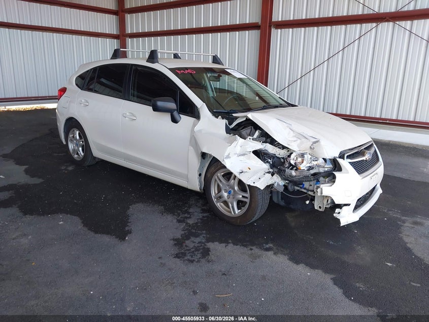 2016 Subaru Impreza VIN JF1GPAA65G8261094 IAAI salvage auction — RIGHT FRONT, Salvage (California), sold $425 on 2026-07-28 (photo 1)