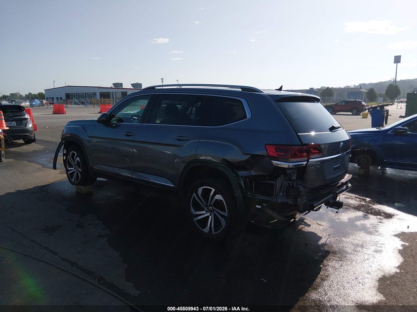 2021 Volkswagen Atlas VIN 1V2TR2CA4MC531627 IAAI salvage auction — FRONT END, Salvage Title, sold $5,100 on 2026-08-01 (photo 3)