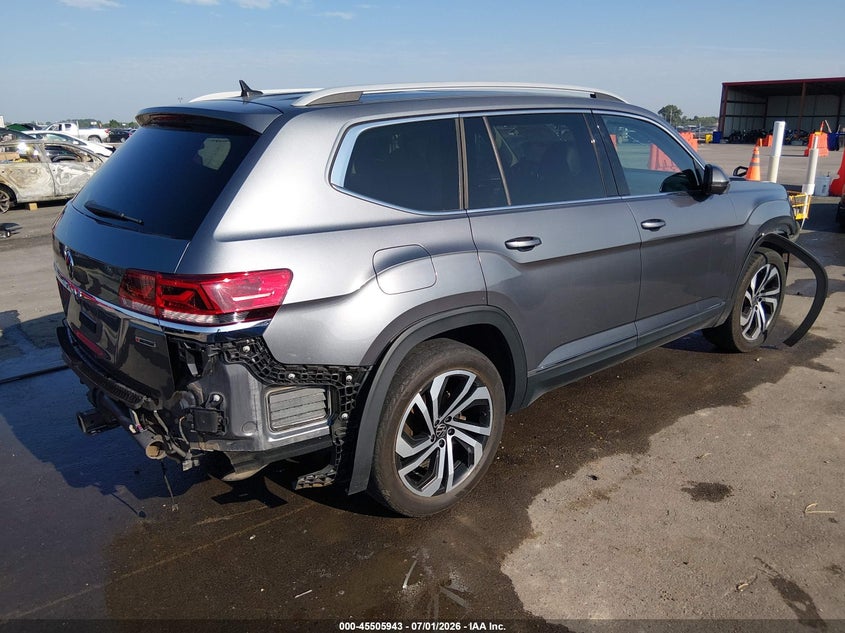 2021 Volkswagen Atlas VIN 1V2TR2CA4MC531627 IAAI salvage auction — FRONT END, Salvage Title, sold $5,100 on 2026-08-01 (photo 4)