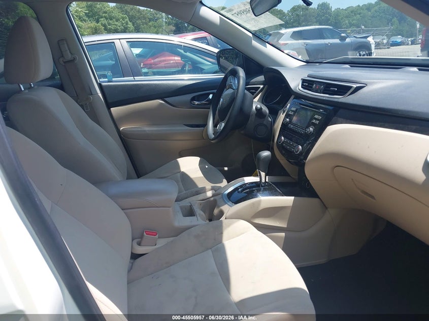 2016 Nissan Rogue VIN KNMAT2MT2GP605652 IAAI salvage auction — FRONT END, Salvage (North Carolina), sold $1,275 on 2026-07-23 (photo 5)