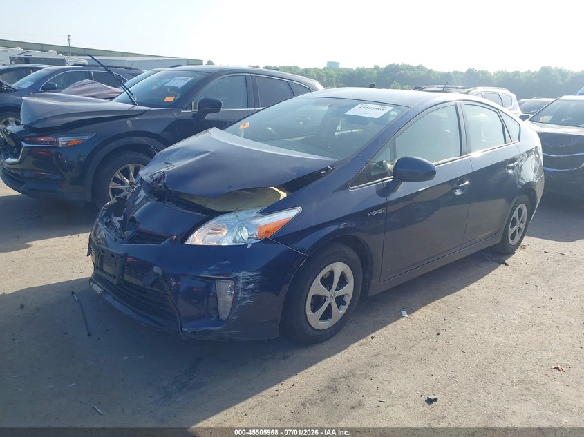 2015 Toyota Prius VIN JTDKN3DU7F1944342 IAAI salvage auction — FRONT END, Salvage Title, sold $25 on 2026-07-28 (photo 2)
