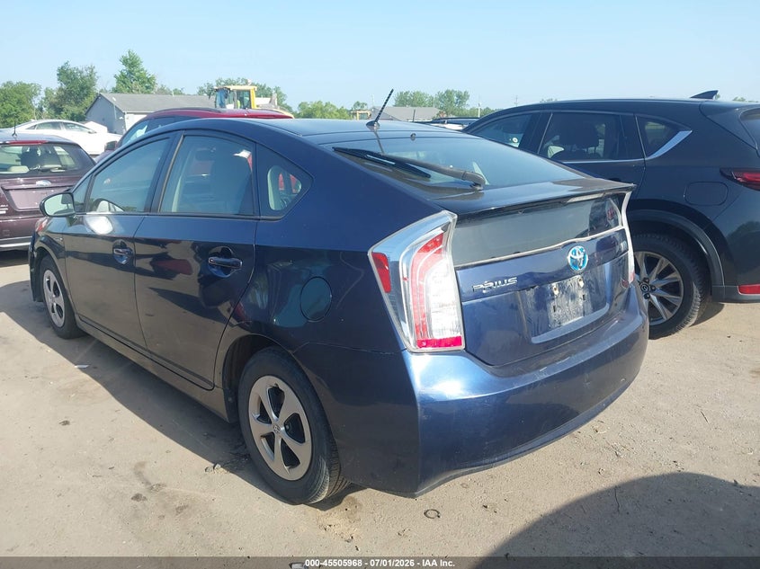 2015 Toyota Prius VIN JTDKN3DU7F1944342 IAAI salvage auction — FRONT END, Salvage Title, sold $25 on 2026-07-28 (photo 3)