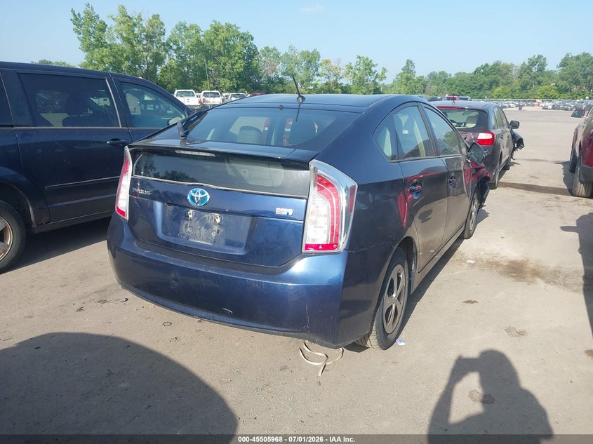 2015 Toyota Prius VIN JTDKN3DU7F1944342 IAAI salvage auction — FRONT END, Salvage Title, sold $25 on 2026-07-28 (photo 4)
