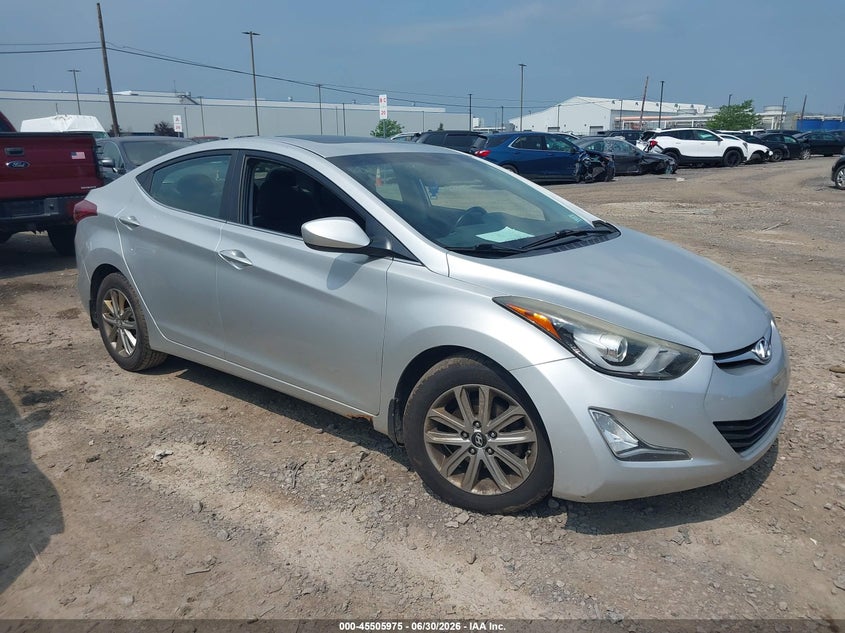 2015 Hyundai Elantra VIN 5NPDH4AE0FH581636 IAAI salvage auction — LEFT & RIGHT, Salvage Title, sold $375 on 2026-07-18 (photo 1)