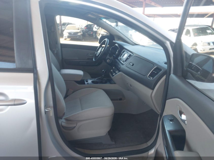 2016 Kia SEDONA VIN KNDMB5C19G6157594 IAAI salvage auction — UNKNOWN, Salvage (Arizona), sold $1,000 on 2026-07-28 (photo 5)