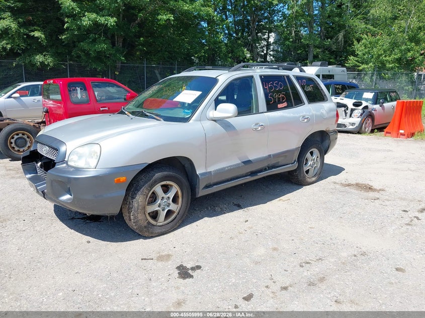 2003 Hyundai Santa fe VIN KM8SC73EX3U543137 IAAI salvage auction — NORMAL WEAR, Original (Maine), sold $300 on 2026-07-20 (photo 2)
