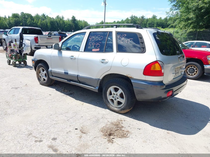 2003 Hyundai Santa fe VIN KM8SC73EX3U543137 IAAI salvage auction — NORMAL WEAR, Original (Maine), sold $300 on 2026-07-20 (photo 3)