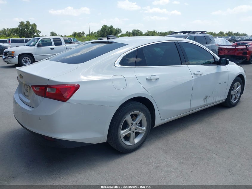 2024 Chevrolet Malibu VIN 1G1ZB5ST7RF189271 IAAI salvage auction — WATER/FLOOD, Salvage Title, sold $5,100 on 2026-08-24 (photo 4)