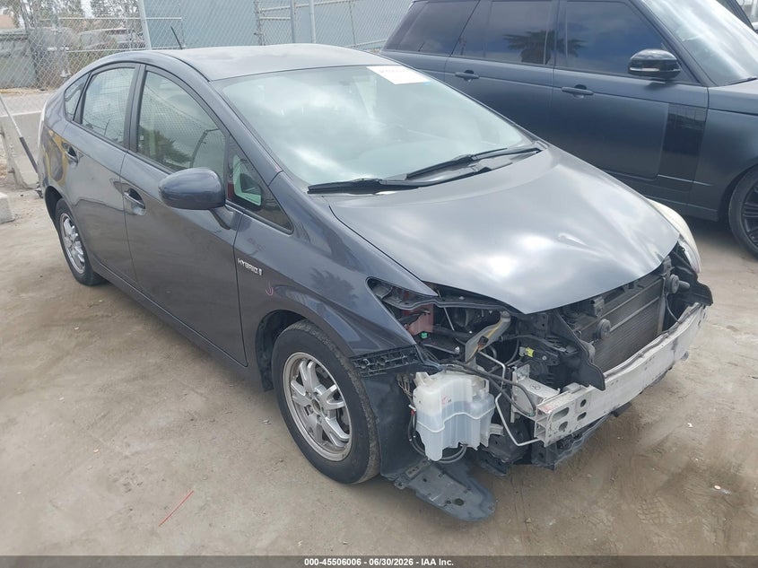 2011 Toyota Prius VIN JTDKN3DU8B1438030 IAAI salvage auction — FRONT END, Salvage (California), sold $2,450 on 2026-08-02 (photo 1)