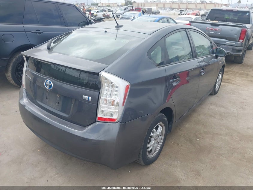 2011 Toyota Prius VIN JTDKN3DU8B1438030 IAAI salvage auction — FRONT END, Salvage (California), sold $2,450 on 2026-08-02 (photo 4)