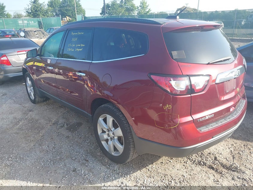 2017 Chevrolet Traverse VIN 1GNKRGKDXHJ118562 IAAI salvage auction — LEFT FRONT, Original (Kentucky), sold $950 on 2026-09-11 (photo 3)
