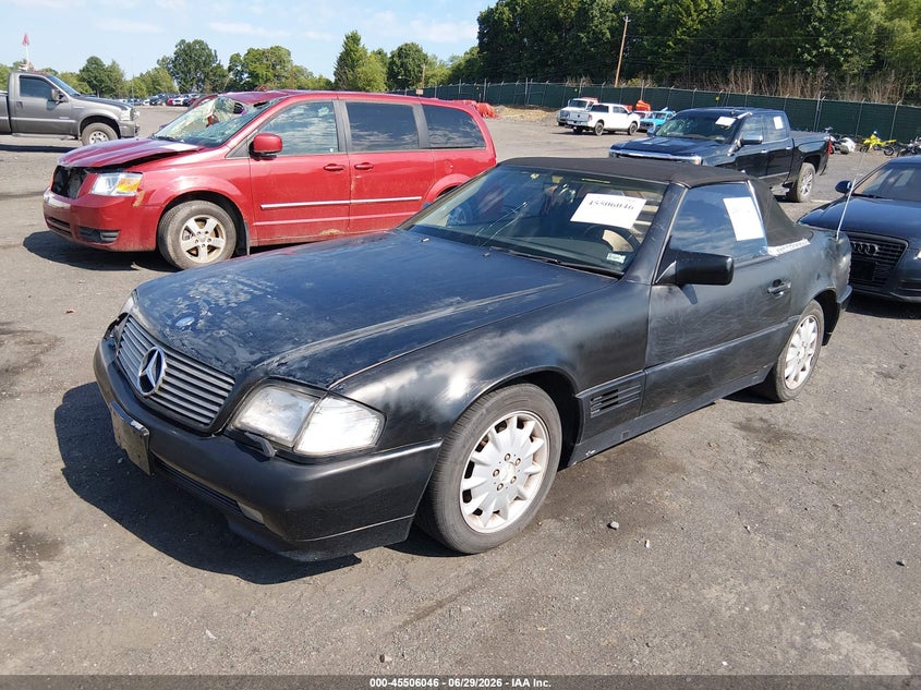 1995 Mercedes-benz Sl-class VIN WDBFA63E8SF109399 IAAI salvage auction — NORMAL WEAR, Clear (Missouri), sold $850 on 2026-07-28 (photo 2)