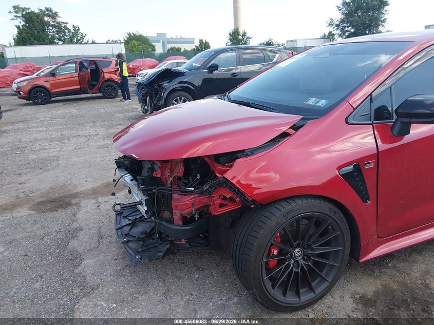 2024 Toyota Corolla VIN JTNABAAE1RA012742 IAAI salvage auction — FRONT END, Wait Title, sold $10,700 on 2026-08-02 (photo 6)