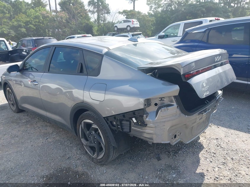 2025 Kia K4 VIN 3KPFU4DE0SE052475 IAAI salvage auction — REAR END, Salvage Title, sold $7,200 on 2026-08-18 (photo 3)