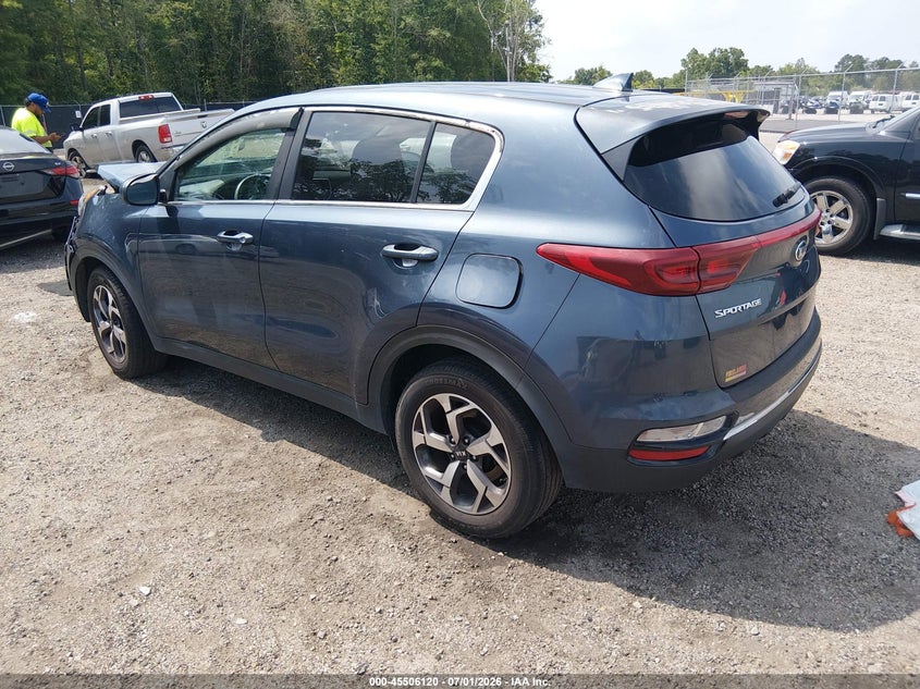 2020 Kia Sportage VIN KNDPM3AC0L7789520 IAAI salvage auction — FRONT END, Salvage Title, sold $2,500 on 2026-08-01 (photo 3)