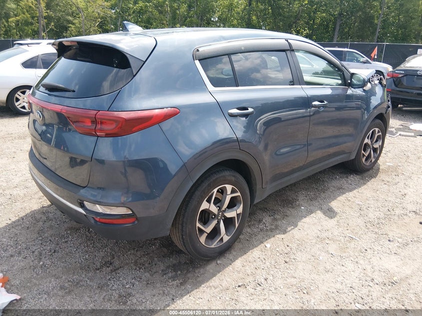 2020 Kia Sportage VIN KNDPM3AC0L7789520 IAAI salvage auction — FRONT END, Salvage Title, sold $2,500 on 2026-08-01 (photo 4)