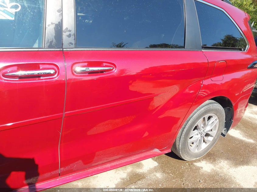 2021 Toyota Sienna VIN 5TDJRKEC2MS055187 IAAI salvage auction — LEFT SIDE, Salvage (Kansas), sold $16,300 on 2026-07-29 (photo 6)