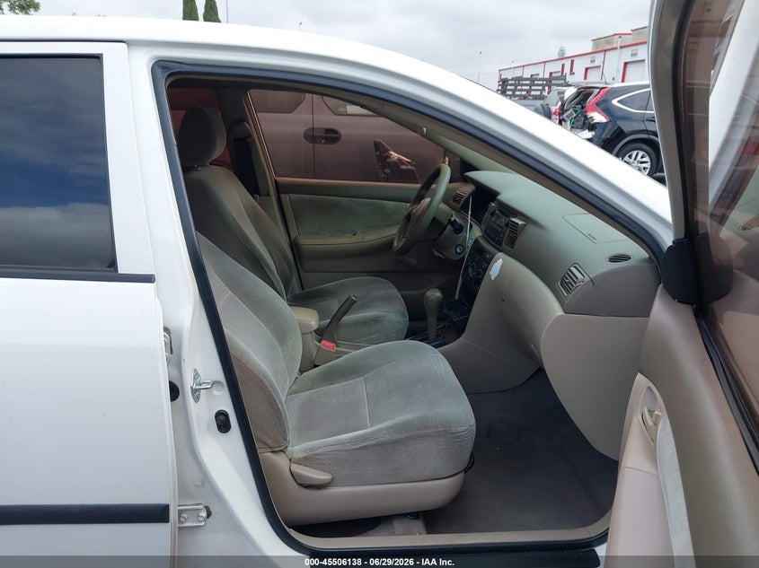2005 Toyota Corolla VIN JTDBR32E552051630 IAAI salvage auction — LEFT REAR, Salvage (California), sold $1,000 on 2026-07-23 (photo 5)