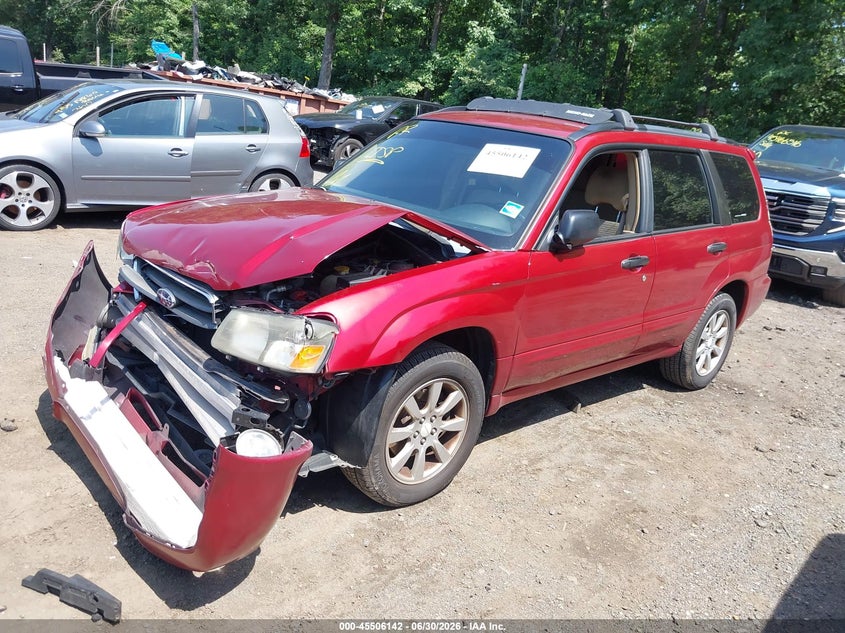 2005 Subaru Forester VIN JF1SG65635H752715 IAAI salvage auction — FRONT END, Salvage - Greater Than 75% (Maryland), sold $200 on 2026-07-15 (photo 2)