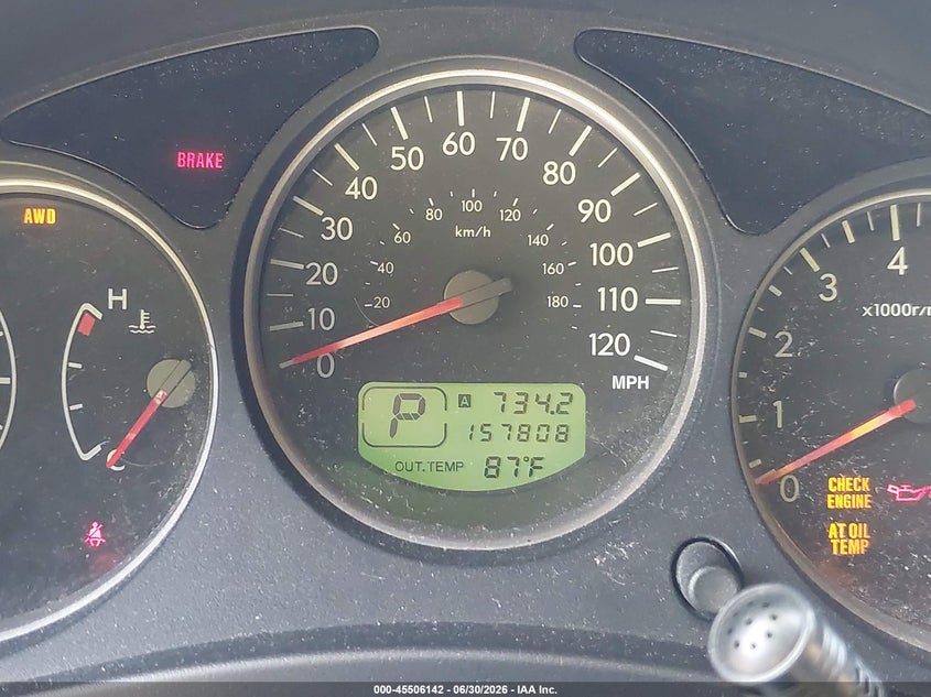 2005 Subaru Forester VIN JF1SG65635H752715 IAAI salvage auction — FRONT END, Salvage - Greater Than 75% (Maryland), sold $200 on 2026-07-15 (photo 7)
