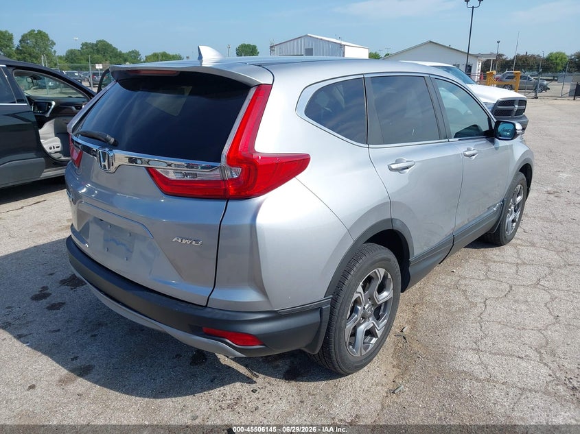 2019 Honda Cr-v VIN 5J6RW2H82KL028485 IAAI salvage auction — LEFT FRONT, Wait Title, sold $8,100 on 2026-08-22 (photo 4)