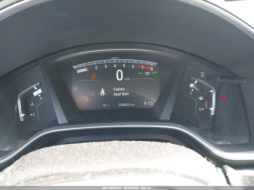2019 Honda Cr-v VIN 5J6RW2H82KL028485 IAAI salvage auction — LEFT FRONT, Wait Title, sold $8,100 on 2026-08-22 (photo 7)