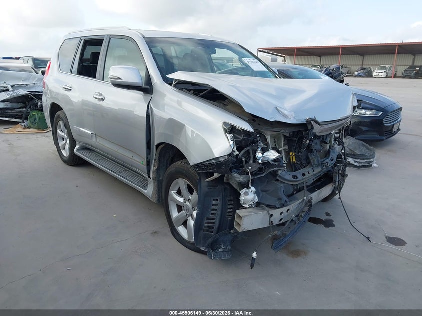 2010 Lexus Gx VIN JTJJM7FX4A5001577 IAAI salvage auction — FRONT END, Salvage (Texas), sold $25 on 2026-07-21 (photo 1)