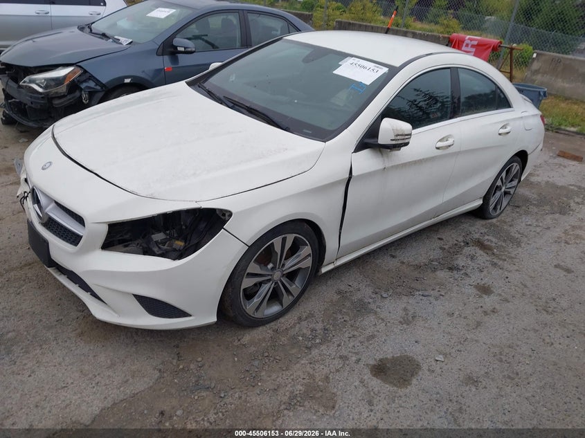 2016 Mercedes-benz Cla-klasse VIN WDDSJ4EB6GN312284 IAAI salvage auction — FRONT & REAR, Clear (Washington), sold $600 on 2026-07-15 (photo 2)