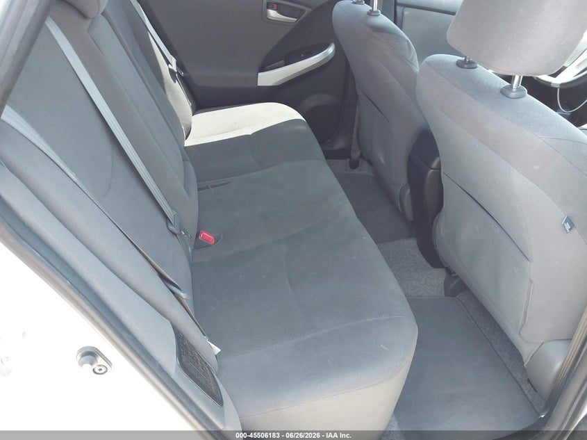 2013 Toyota Prius plug-in VIN JTDKN3DP5D3043806 IAAI salvage auction — LEFT REAR, App For Dup Clear (California), sold $5,300 on 2026-07-09 (photo 8)