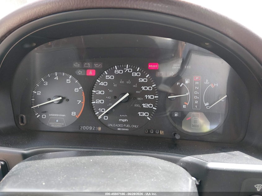 1992 Honda Accord VIN JHMCB765XNC024703 IAAI salvage auction — SIDE, Salvage (California), sold $300 on 2026-07-10 (photo 7)