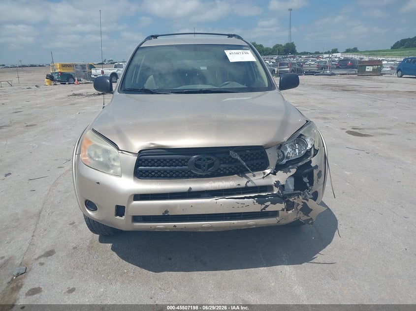 2007 Toyota Rav4 VIN JTMZD33V976022235 IAAI salvage auction — FRONT & REAR, Salvage (Iowa), sold $25 on 2026-07-28 (photo 6)