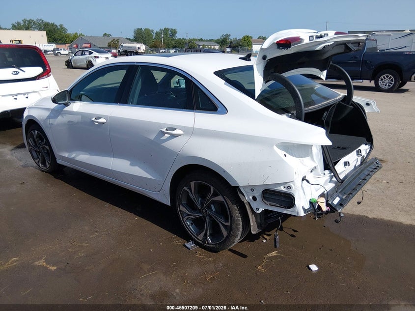 2022 Audi A3 VIN WAUGUDGY3NA020280 IAAI salvage auction — REAR END, Salvage (California), sold $10,450 on 2026-09-01 (photo 3)