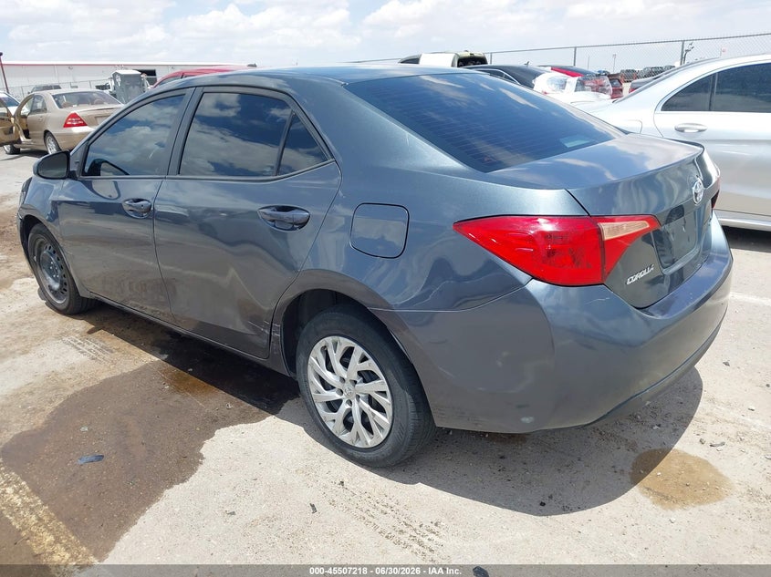 2018 Toyota Corolla VIN 5YFBURHE6JP834623 IAAI salvage auction — LEFT & RIGHT, Salvage (Texas), sold $3,050 on 2026-07-15 (photo 3)