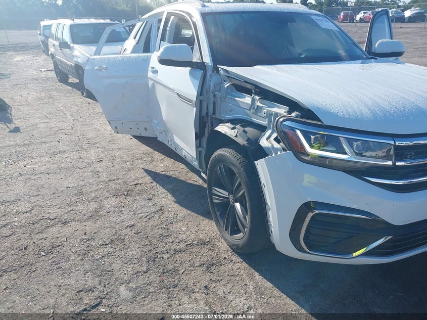 2021 Volkswagen Atlas cross sport VIN 1V2RE2CAXMC202324 IAAI salvage auction — RIGHT SIDE, Salvage Title, sold $7,275 on 2026-08-20 (photo 6)