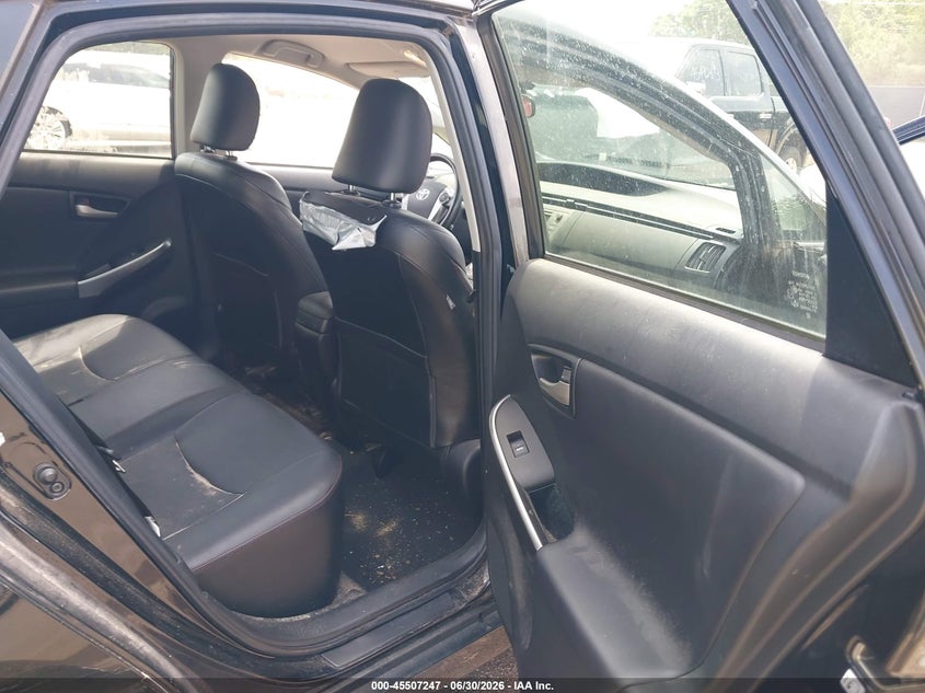 2013 Toyota Prius VIN JTDKN3DU5D5624300 IAAI salvage auction — REAR END, Clear (Indiana), sold $3,000 on 2026-07-26 (photo 8)
