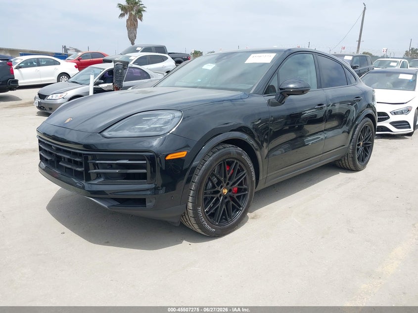 2024 Porsche Cayenne coupe VIN WP1BL2AY0RDA62745 IAAI salvage auction — UNKNOWN, Clear - Dealer Only (California), sold $40,800 on 2026-07-16 (photo 2)
