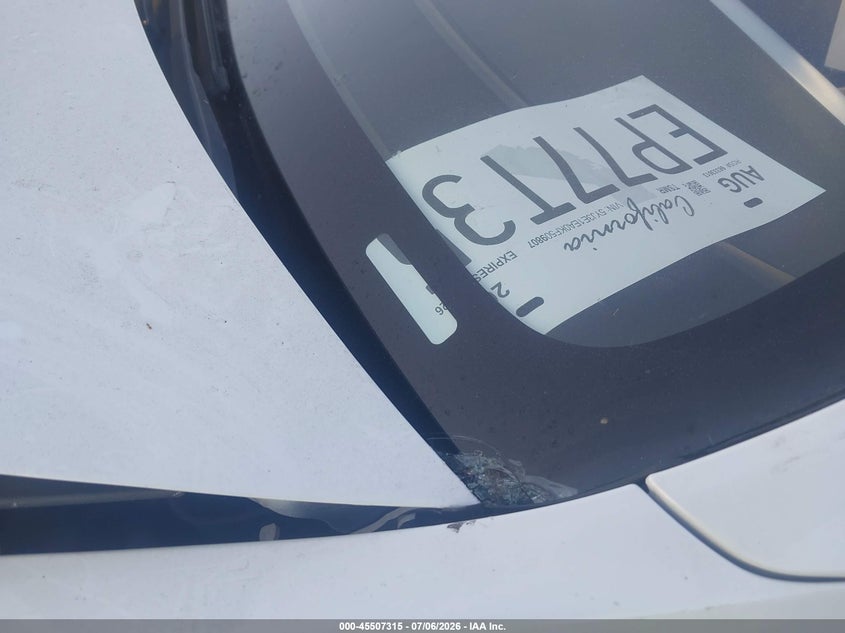 2019 Tesla Model 3 VIN 5YJ3E1EA0KF509807 IAAI salvage auction — FRONT END, Salvage Certificate (California), sold $4,150 on 2026-07-31 (photo 9)